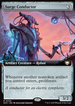 Surge Conductor⁣ - Commander: Edge of Eternities: Extras⁣ (Rare)⁣ [39]