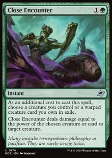 Close Encounter⁣ - Edge of Eternities⁣ (Uncommon)⁣ [176]