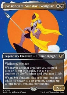 Syr Vondam, Sunstar Exemplar⁣ - Edge of Eternities: Extras⁣ (Rare)⁣ [302]