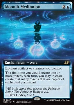 Moonlit Meditation⁣ - Edge of Eternities: Extras⁣ (Rare)⁣ [327]