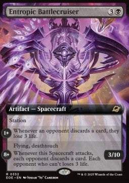Entropic Battlecruiser⁣ - Edge of Eternities: Extras⁣ (Rare)⁣ [332]