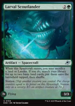 Larval Scoutlander⁣ - Edge of Eternities⁣ (Uncommon)⁣ [194]