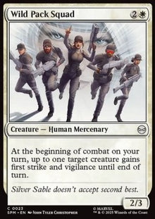 Wild Pack Squad - Magic: The Gathering | Marvel's Spider-Man (Common) [SPM-23]