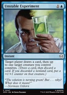 Unstable Experiment - Magic: The Gathering | Marvel's Spider-Man (Common) [SPM-47]