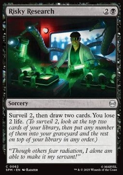 Risky Research - Magic: The Gathering | Marvel's Spider-Man (Common) [SPM-62]