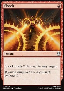 Shock - Magic: The Gathering | Marvel's Spider-Man (Common) [SPM-88]
