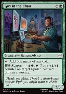 Guy in the Chair - Magic: The Gathering | Marvel's Spider-Man (Common) [SPM-102]