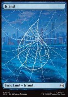 Island (V.1) - Magic: The Gathering | Marvel's Spider-Man (Land) [SPM-190]