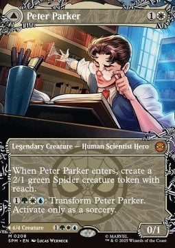 Peter Parker // Amazing Spider-Man (V.1) - Magic: The Gathering | Marvel's Spider-Man: Extras (Mythic) [XSPM-208]