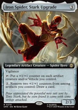 Iron Spider, Stark Upgrade - Magic: The Gathering | Marvel's Spider-Man: Extras (Rare) [XSPM-279]