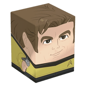 Ultimate Guard Squaroe Star Trek: The Original Series Boulder Deck Case 100+ (Captain Kirk)