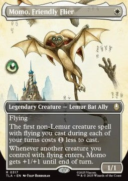 Momo, Friendly Flier - Magic: The Gathering | Avatar: The Last Airbender: Extras (Rare) [XTLA-317]