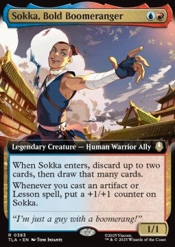 Sokka, Bold Boomeranger - Magic: The Gathering | Avatar: The Last Airbender: Extras (Rare) [XTLA-383]