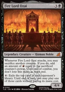 Fire Lord Ozai (V.1) - Magic: The Gathering | Avatar: The Last Airbender: Eternal (Mythic) [TLE-104]