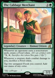 The Cabbage Merchant (V.1) - Magic: The Gathering | Avatar: The Last Airbender: Eternal (Rare) [TLE-134]