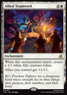 Allied Teamwork - Magic: The Gathering | Avatar: The Last Airbender: Eternal (Rare) [TLE-213]