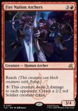 Fire Nation Archers - Magic: The Gathering | Avatar: The Last Airbender: Eternal (Rare) [TLE-237]