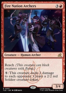 Fire Nation Archers - Magic: The Gathering | Avatar: The Last Airbender: Eternal (Rare) [TLE-237]