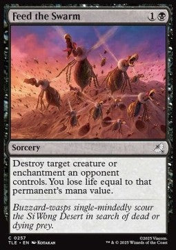 Feed the Swarm - Magic: The Gathering | Avatar: The Last Airbender: Eternal (Common) [TLE-257]
