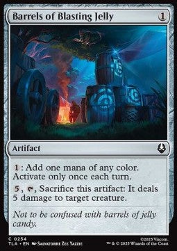 Barrels of Blasting Jelly - Magic: The Gathering | Avatar: The Last Airbender (Common) [TLA-254]