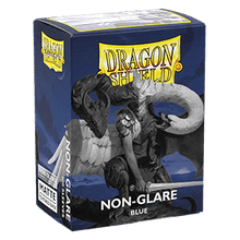 100 Dragon Shield Sleeves - Matte Blue (Non-Glare)