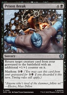 Prison Break - Magic: The Gathering | Marvel's Spider-Man (Uncommon) [SPM-61]