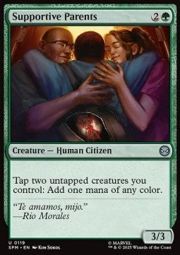 Supportive Parents - Magic: The Gathering | Marvel's Spider-Man (Uncommon) [SPM-119]