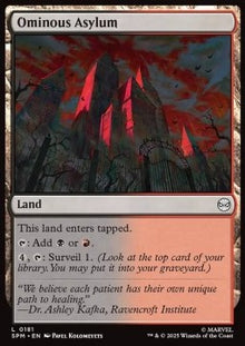 Ominous Asylum - Magic: The Gathering | Marvel's Spider-Man (Common) [SPM-181]