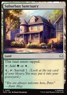 Suburban Sanctuary - Magic: The Gathering | Marvel's Spider-Man (Common) [SPM-185]