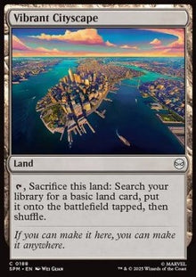 Vibrant Cityscape - Magic: The Gathering | Marvel's Spider-Man (Common) [SPM-188]