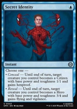 Secret Identity - Magic: The Gathering | Marvel's Spider-Man (Uncommon) [SPM-43]