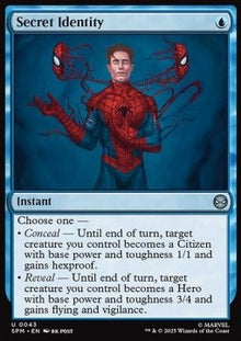 Secret Identity - Magic: The Gathering | Marvel's Spider-Man (Uncommon) [SPM-43]
