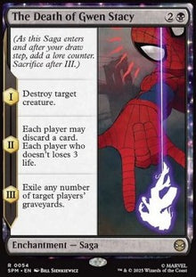 The Death of Gwen Stacy - Magic: The Gathering | Marvel's Spider-Man (Rare) [SPM-54]