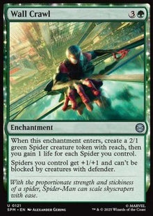 Wall Crawl - Magic: The Gathering | Marvel's Spider-Man (Uncommon) [SPM-121]