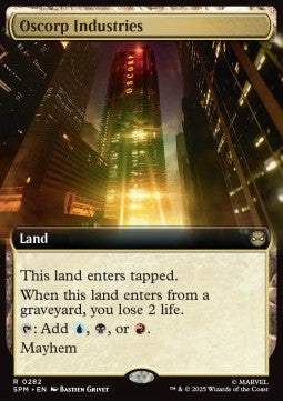 Oscorp Industries - Magic: The Gathering | Marvel's Spider-Man: Extras (Rare) [XSPM-282]