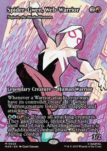Najeela, the Blade-Blossom - Magic: The Gathering | Marvel's Spider-Man: Source Material Cards (Mythic) [MAR-24]