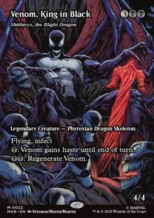 Skithiryx, the Blight Dragon - Magic: The Gathering | Marvel's Spider-Man: Source Material Cards (Mythic) [MAR-22]