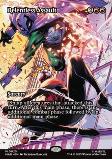 Relentless Assault - Magic: The Gathering | Marvel's Spider-Man: Source Material Cards (Mythic) [MAR-25]