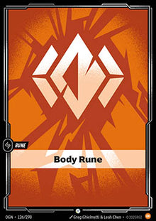 Body Rune (V.1 - Common) - Origins (Common) [OGN-126]