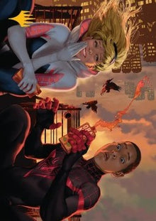 Art Series: Heroes' Hangout (V.2) - Magic: The Gathering | Marvel's Spider-Man: Extras (Tip Card) [XSPM-A14]