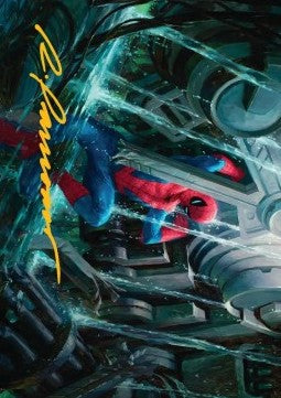 Art Series: Strength of Will (V.2) - Magic: The Gathering | Marvel's Spider-Man: Extras (Tip Card) [XSPM-A22]