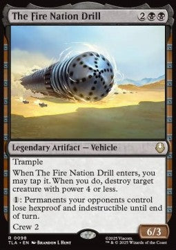 The Fire Nation Drill - Magic: The Gathering | Avatar: The Last Airbender (Rare) [TLA-98]