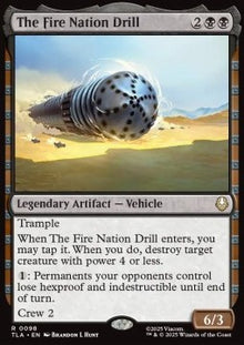The Fire Nation Drill - Magic: The Gathering | Avatar: The Last Airbender (Rare) [TLA-98]
