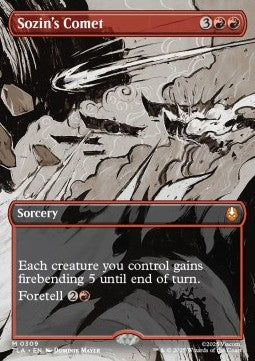 Sozin's Comet (V.1) - Magic: The Gathering | Avatar: The Last Airbender: Extras (Mythic) [XTLA-309]