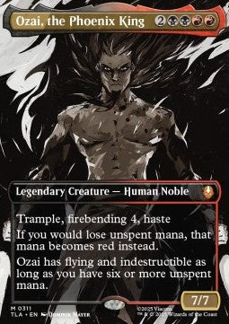 Ozai, the Phoenix King (V.1) - Magic: The Gathering | Avatar: The Last Airbender: Extras (Mythic) [XTLA-311]