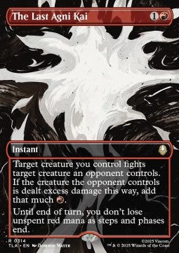 The Last Agni Kai - Magic: The Gathering | Avatar: The Last Airbender: Extras (Rare) [XTLA-314]