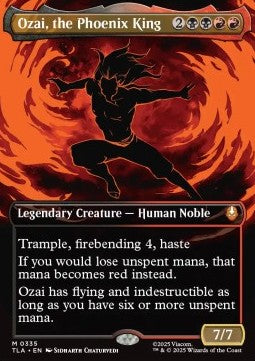 Ozai, the Phoenix King (V.2) - Magic: The Gathering | Avatar: The Last Airbender: Extras (Mythic) [XTLA-335]