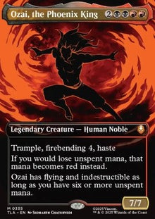 Ozai, the Phoenix King (V.2) - Magic: The Gathering | Avatar: The Last Airbender: Extras (Mythic) [XTLA-335]