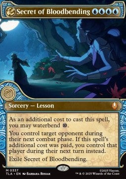 Secret of Bloodbending - Magic: The Gathering | Avatar: The Last Airbender: Extras (Mythic) [XTLA-337]