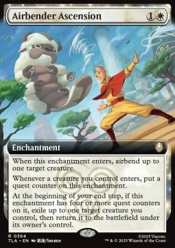 Airbender Ascension - Magic: The Gathering | Avatar: The Last Airbender: Extras (Rare) [XTLA-364]